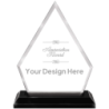 Custom Diamond Acrylic Award
